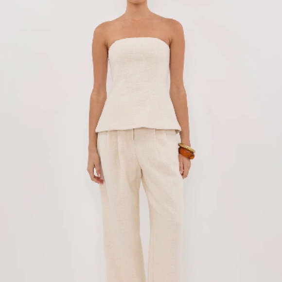 DISSH Pants - DISSH Nia Natural Strapless Top